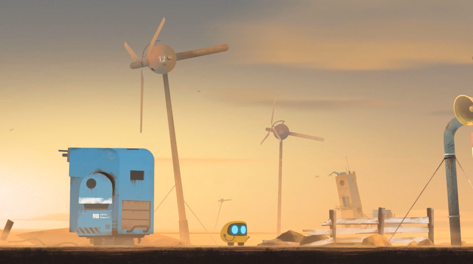 Aww, a game about lonely robots evokes the best children’s animation