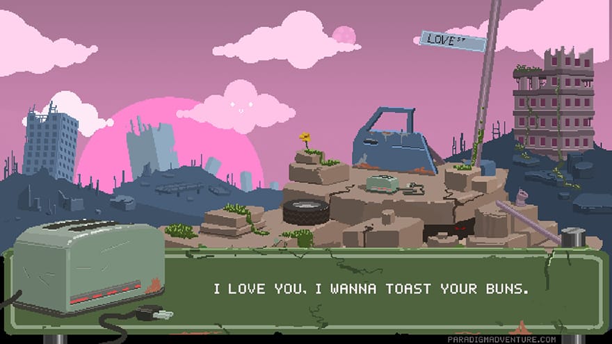 Post Apoc Dating Sim will let you make sweet, sweet love to a toaster