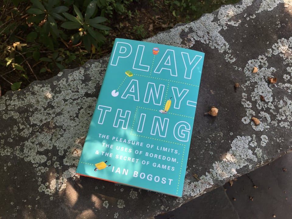 Ian Bogost’s Play Anything and the sublimity of boredom