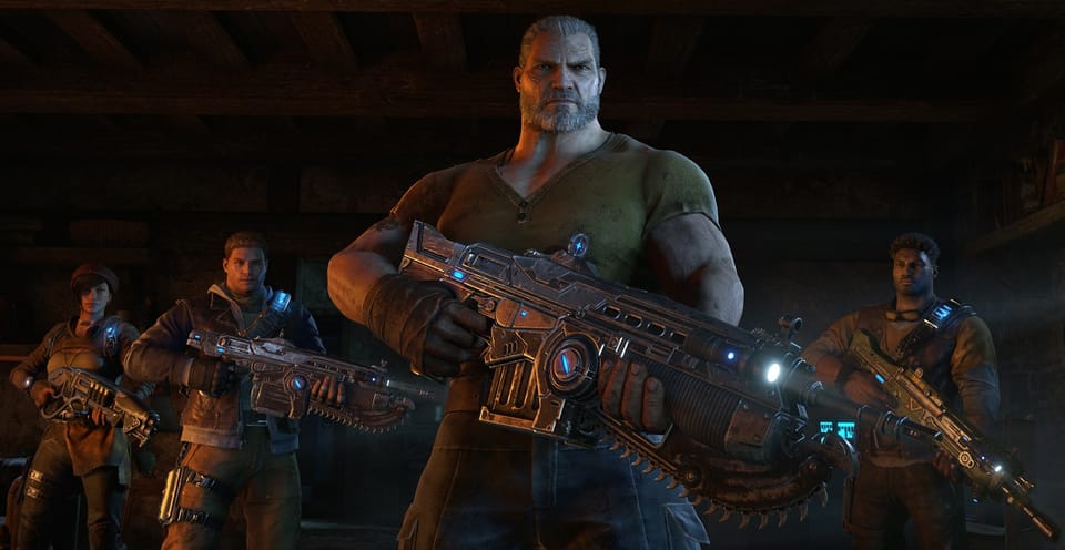 Gears of War 4 has lost some weight