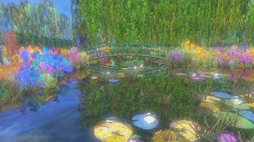 IMPRESSIONISTa lets you wander around one of Monet’s paintings