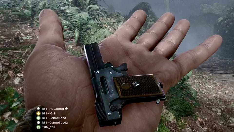 Battlefield 1’s tiny handgun is here to humiliate you