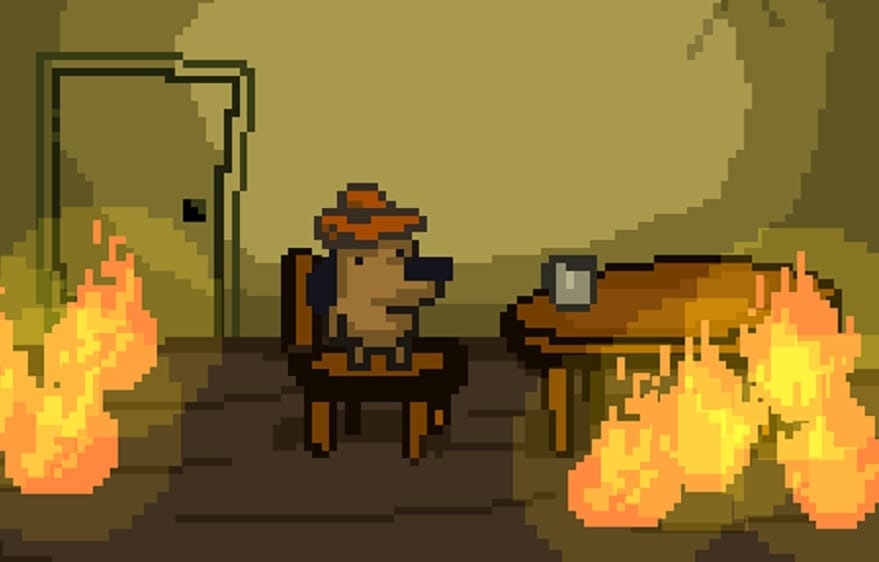 “This is Fine,” a game for post-election results America