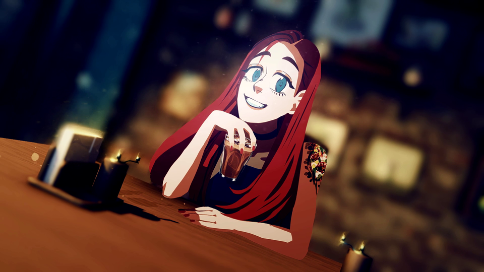 Serve up coffee to the dead in an upcoming anime-inspired visual novel